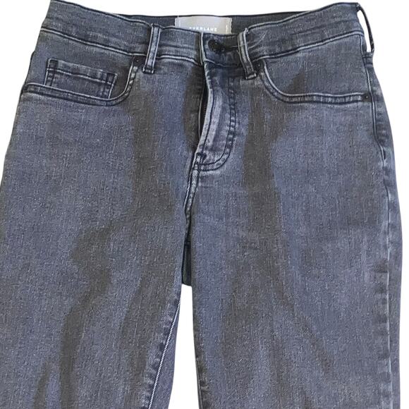 Everlane High Rise Gray Wash Skinny ankle jeans-size 28 - Picture 5 of 16